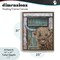 Stupell Industries Highland Cow by Barn Door Floating Frame, design by Jean Plout
